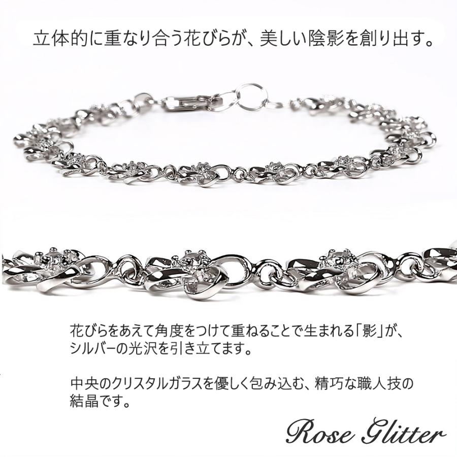 ハワイアンジュエリー ブレスレット スワロフスキー シルバー925 