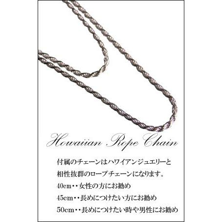 ハワイアンジュエリー ネックレス メンズ レディース 刻印無料 ダブル 