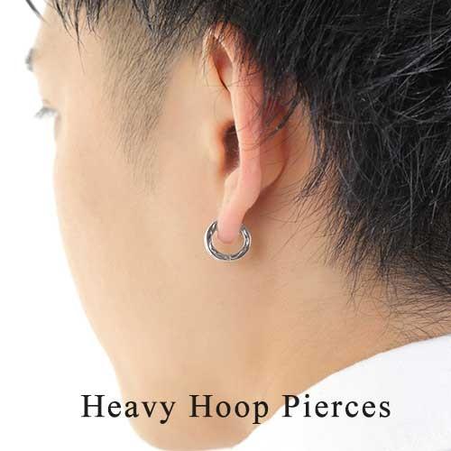 ハワイアンジュエリー ピアス メンズ フープ おしゃれ 両耳