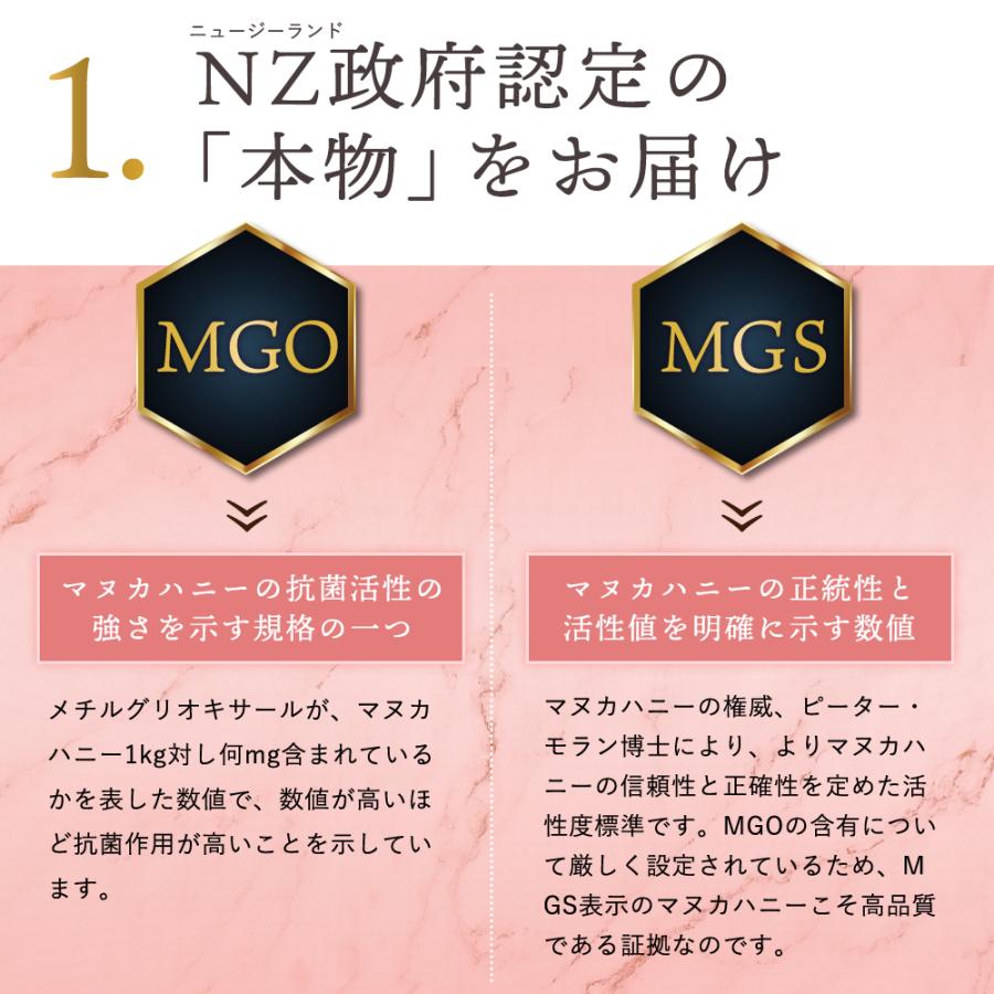 マヌカハニー MGO600+ MGS16+ UMF16+ ローズゴールド rosegold 500g 生