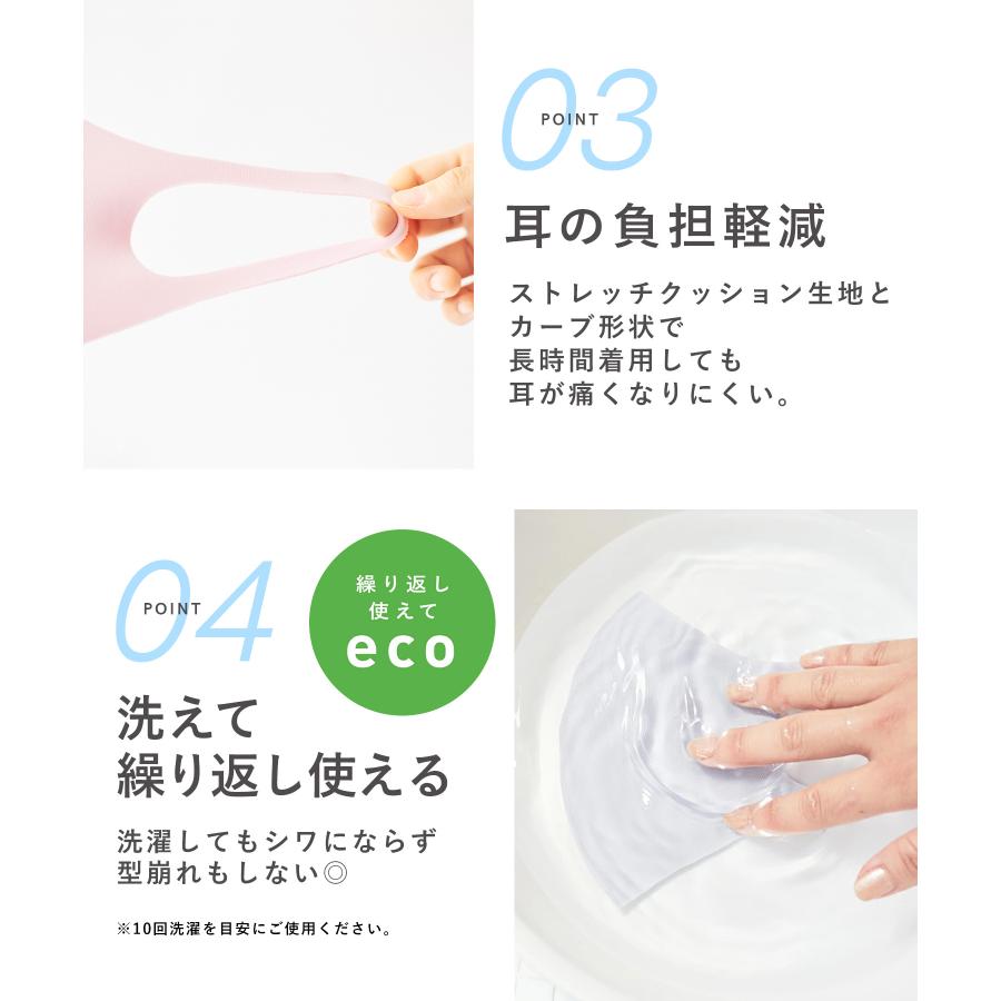 パステルマスク 3枚入 ひんやりCOOL 接触冷感 ミント成分配合 布マスク