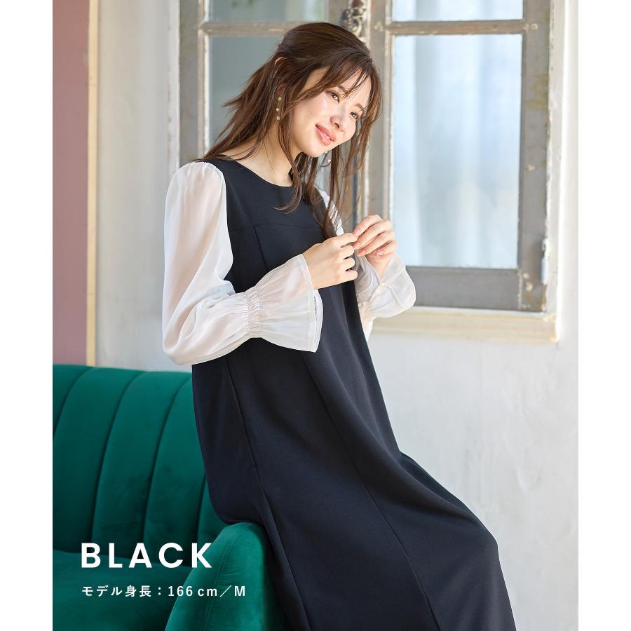 授乳口付きワンピース マタニティワンピース ワンピース 授乳口