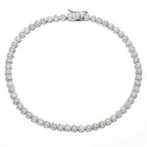 K18WG2ctダイヤモンドテニスブレスレット(58116円)