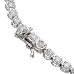 本日価格！！ K18WG2ctダイヤモンドテニスブレスレット 【HO1611488801】(58116円)