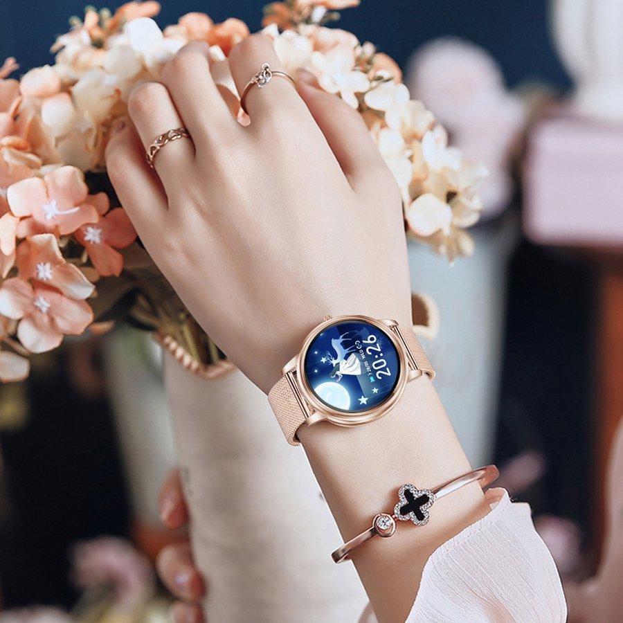 爆売りセール開催中 ブレスレット レディース 時計 スマートウォッチ おしゃれ 多機能 女性 腕時計 デジタル