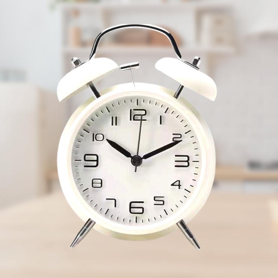 目覚まし時計 大音量 置時計 アナログ 北欧 置き時計 レトロ |  | 12