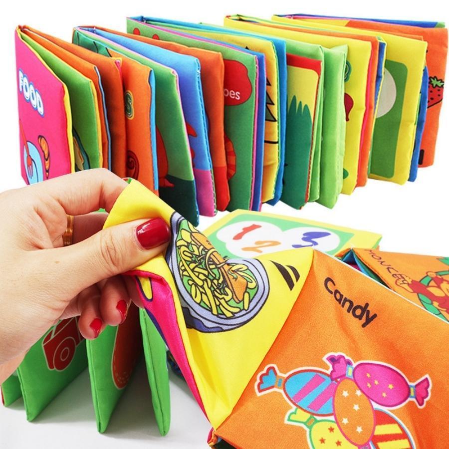 布絵本 音が出る 赤ちゃん 知育玩具 布の玩具 ベビー プレゼント お出かけ おもちゃ |  | 08