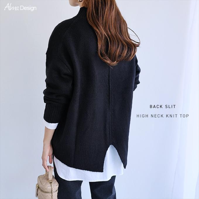 天竺編み アクリルナイロン ポリウレタン 5G バックスリット ニット