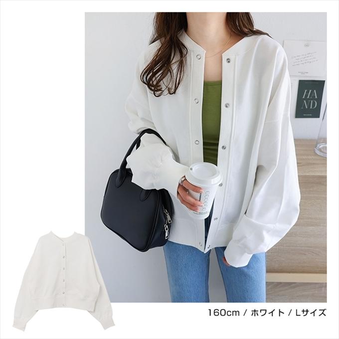 ビアズリー2way ホワイトシャツ バックボタンでもフロントボタンでもok