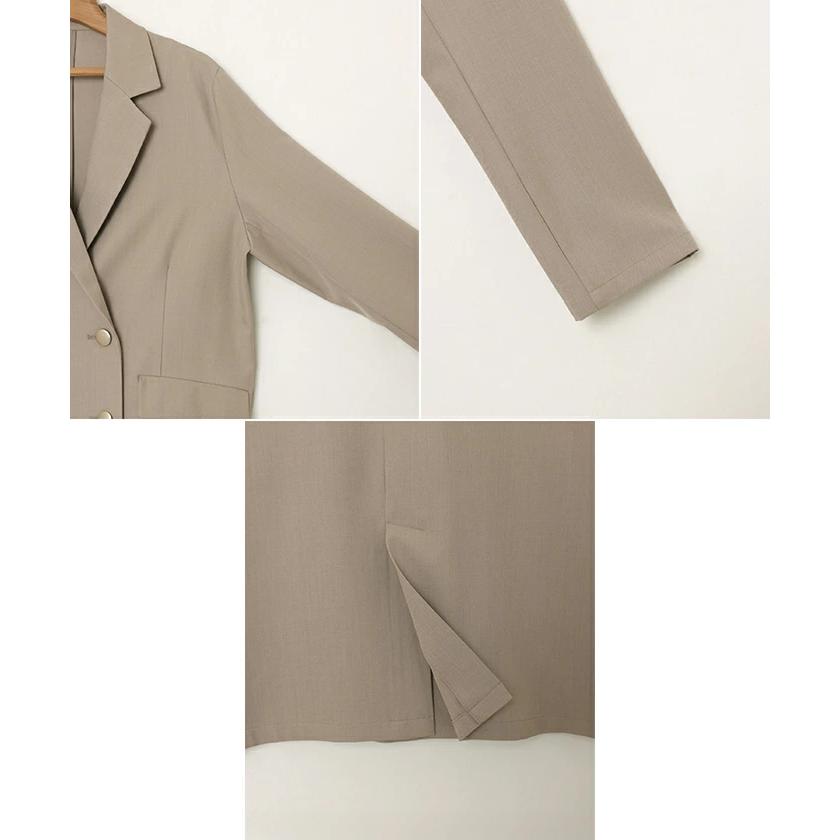 金ボタン ダブル テーラード ジャケット レディース テーラード