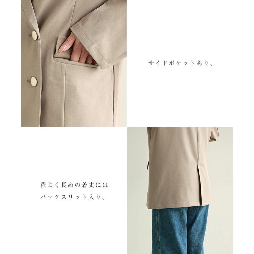 金ボタン ダブル テーラード ジャケット レディース テーラード