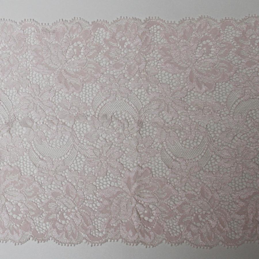 大小の花柄が散りばめられた華やかなレース 手芸用 アクセサリー 生地