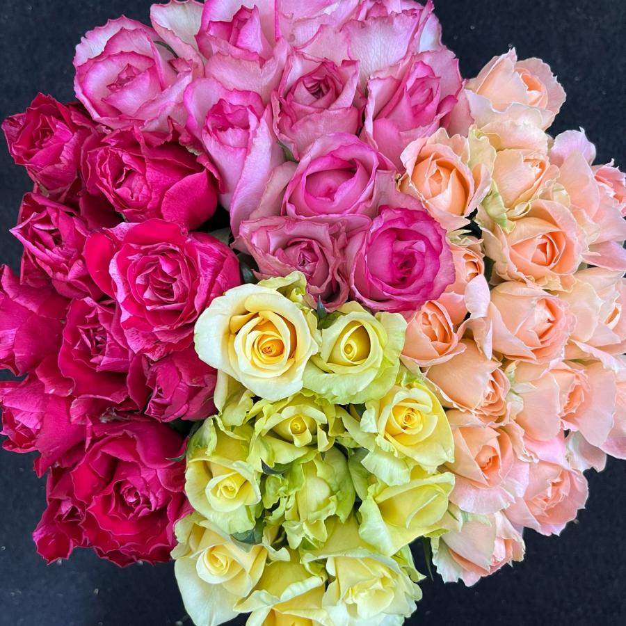 鮮度抜群！！（バラ・切り花）おまかせMIX 30センチ　40本　 農園直送！薔薇　instagramアレンジ動画公開中！　https://www.instagram.com/rosenet.oyamarose/｜rosenet｜04