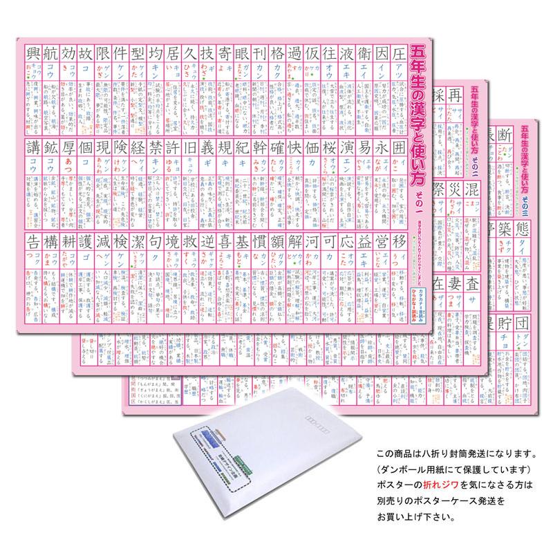 5年生の漢字と使い方」【封筒発送】 使うことを目的とした漢字