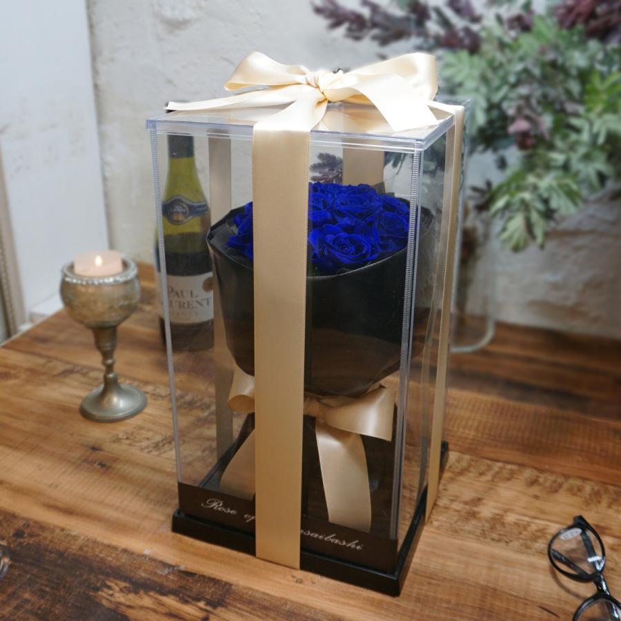 スーパーセール期間限定 ホワイトデーのプレゼントに 枯れないお花 青バラの花言葉は 夢は叶う です 誕生日 結婚 記念日 花束 ブーケ 送料無料 花言葉tag無料 Whitesforracialequity Org