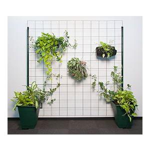 つるバラ用トレリス「カラマリーナVG」W1800×H1800mm　（シルバーベーシック）標準仕様　／つるバラ用フェンス　トレリス 