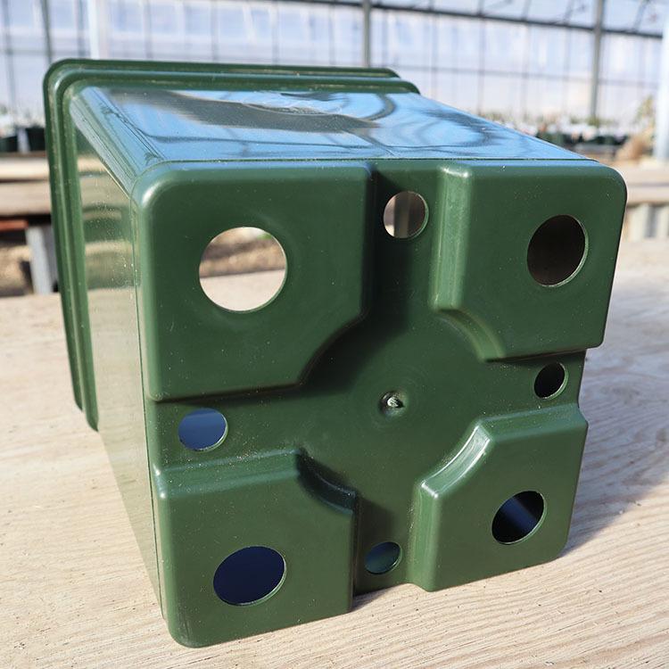 THE ROSE SHOP オリジナル8号角鉢 5鉢セット (あすつく対象) : バラ