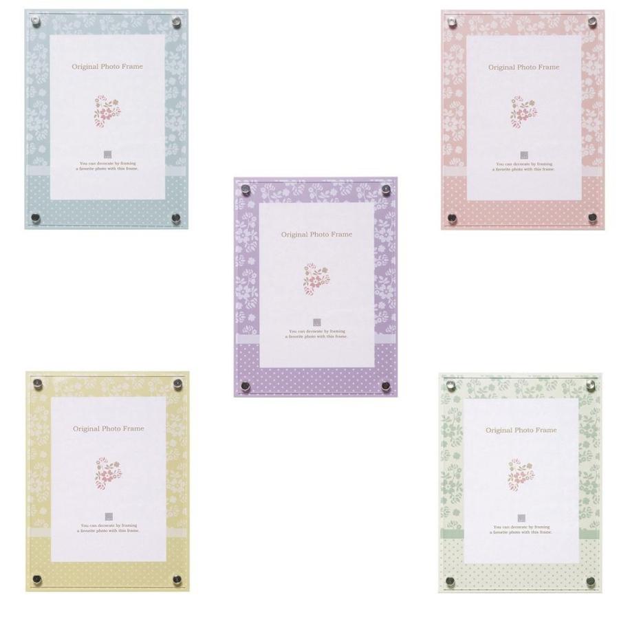写真立て かわいい フォトフレーム カラフル カラー フォトフレーム カラーボードフレーム ハガキ フラワー mj おしゃれ雑貨 取り寄せ Rosey Rose 通販 Yahoo ショッピング