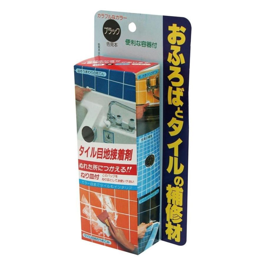 タイルのひび割れ修理 隙間補修 タイルひび割れ補修 タイル目地接着材 黒 250g mj1 おしゃれ雑貨 取り寄せ Rosey Rose 通販 Yahoo ショッピング
