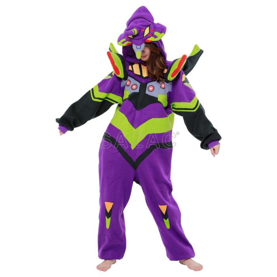 着ぐるみ 仮装 パーティ衣装 パーティー衣装 女性 フリース着ぐるみ エヴァンゲリオン初号機 M Www Nlqp Com
