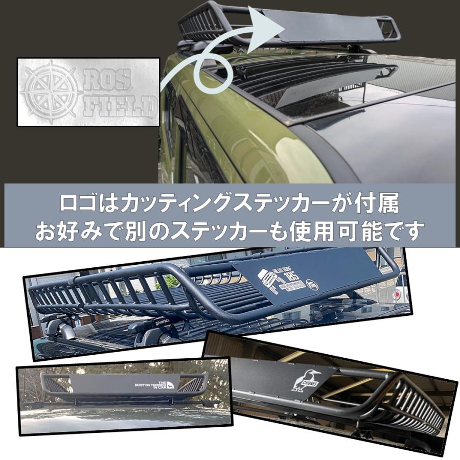 ロスフィールド ルーフラック 縦134cm×横105cm ルーフキャリア 汎用