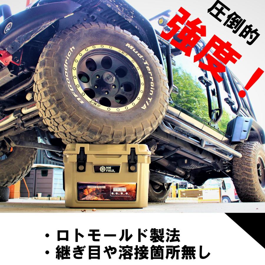 送料無料 ロスフィールド 社製 クーラーボックス ハードクーラーボックス 42.6L/45QT 40L ピンク ベージュ アーミー カモフラージュ 迷彩 カラフル |  | 10