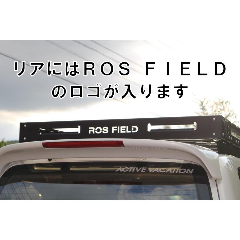 ROS FIELD ロスフィールド 製 ジープ JL ラングラー専用 ルーフラック キャリア_10