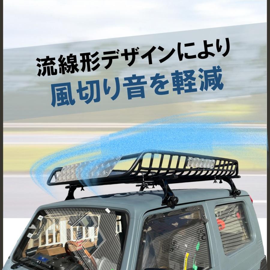 ROS FIELD 社製 アルミ縞鋼板プレート付き 縦134cm×横105cm ルーフ