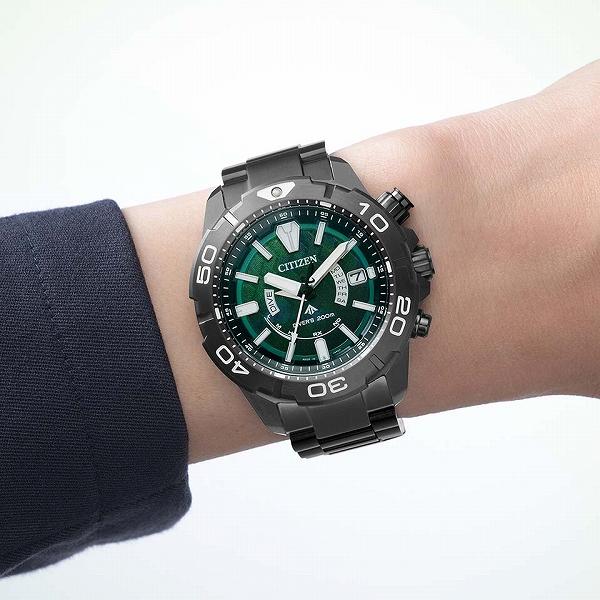 MARINE シチズン プロマスター LIGHT in BLACK 2022 グリーン MARINE シチズン プロマスター LIGHT in BLACK 2022 グリーン