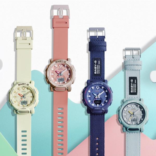 BABY-G ベビーG Baby-G BGA-310系 ホワイト 秒針付き3針アナログ BABY-G ベビーG Baby-G BGA-310系 ホワイト 秒針付き3針アナログ