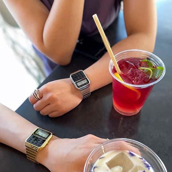 DATABANK カシオ クラシック CASIO CLASSIC データバンク シルバー