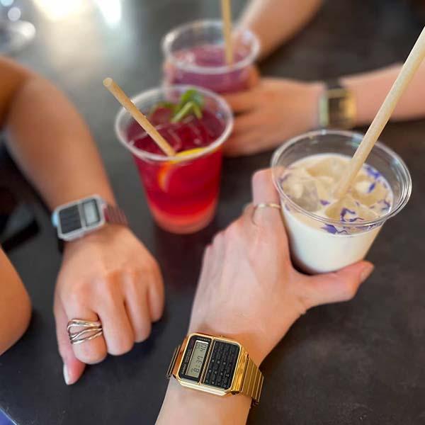 DATABANK カシオ クラシック CASIO CLASSIC データバンク シルバー