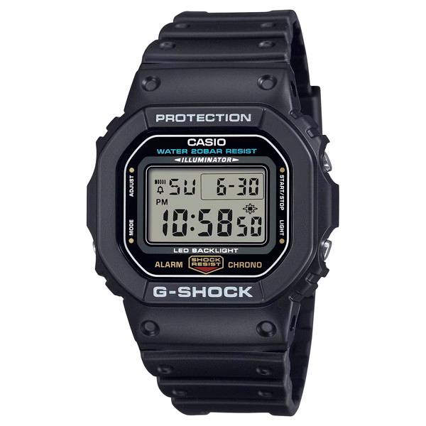 G-ショック G-SHOCK ファースモデル直系 DW5600系 スクエアモデル デジタル LEDバックライト 腕時計 CASIO カシオ 国内正規品 DW-5600UE-1JF｜roshie｜02