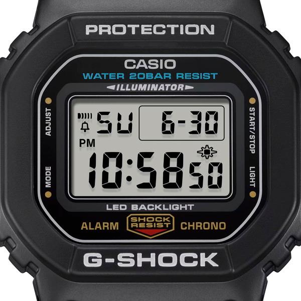 G-ショック G-SHOCK ファースモデル直系 DW5600系 スクエアモデル デジタル LEDバックライト 腕時計 CASIO カシオ 国内正規品 DW-5600UE-1JF｜roshie｜04