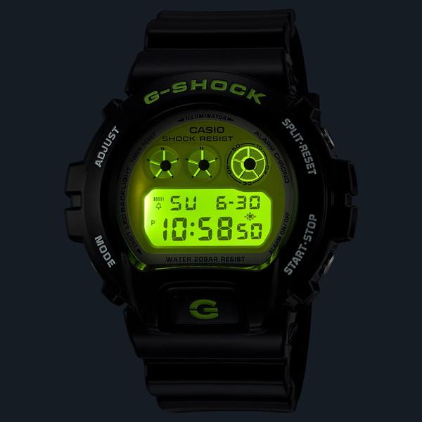 G-SHOCK G-ショック クレイジーカラーズ ライムグリーン DW6900系 三つ