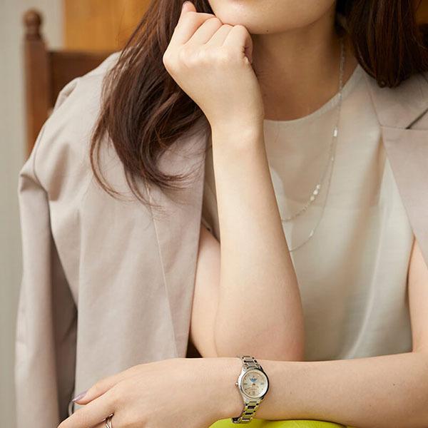 【極美品】シチズン　クロスシー　EE1000-58A ホワイト　ムーンフェイズ Amazon.co.jp: [Citizen] 腕時計 クロスシー xC daichi