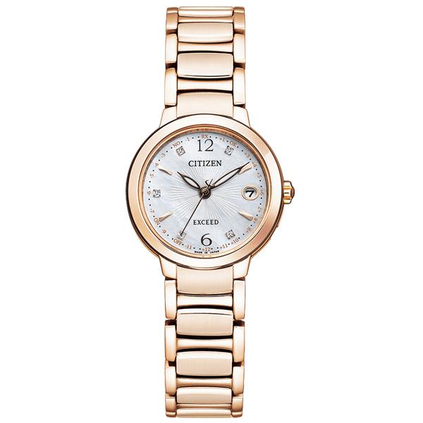 【極美品】 シチズン エクシード ExCEED エコドライブ 電波時計 トケイソウ 500本限定モデル サクラピンク ダイヤ5石 ワールドタイム チタン 日本製 正規品 ES9323-54W 【GMS1368916554】(49368円)