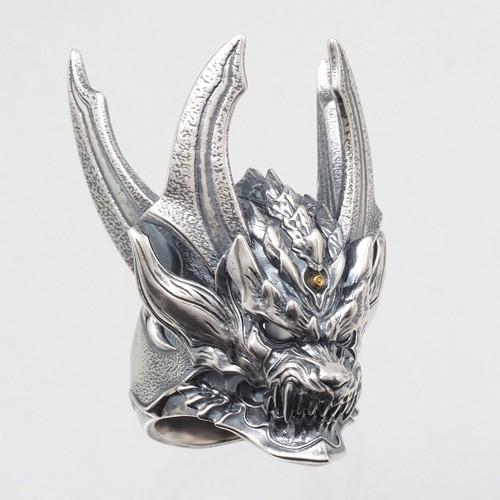 BANDAI 牙狼 GARO 暗黒騎士KIBA リング シルバーver. JAP工房 BANDAI 牙狼 GARO 暗黒騎士KIBA リング シルバーver. JAP工房