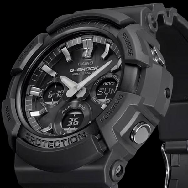G-SHOCK G-ショック GAW-100系 アナデジ 電波ソーラー ブラックアルミ
