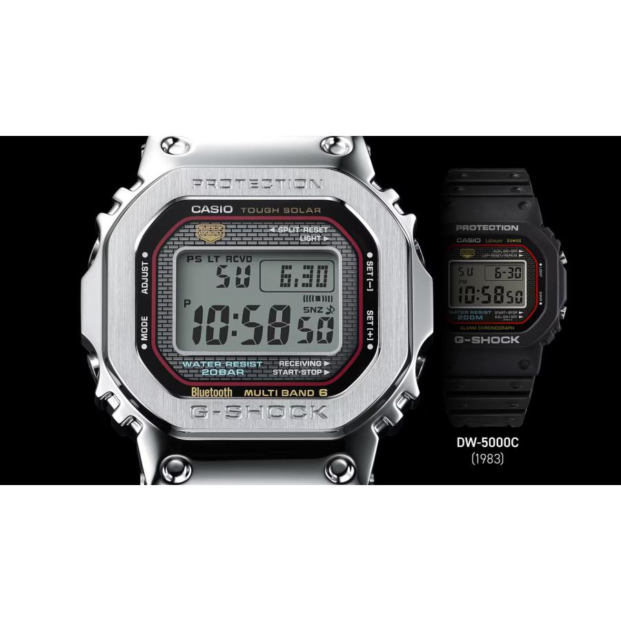 G-SHOCK G-ショック スクエア 5000系 フルメタル シルバー