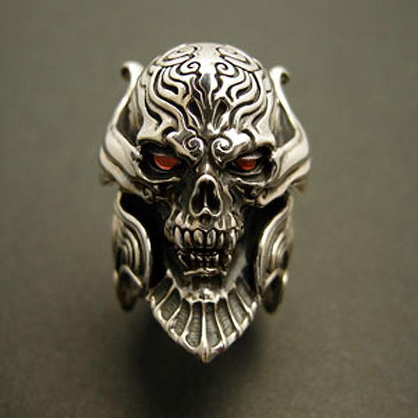 牙狼 GARO 魔導輪ザルバ レッドアイ ver ガロ シルバーグロサリー 正規品 基準サイズ 19号 22号 GR-GARO-R01RE