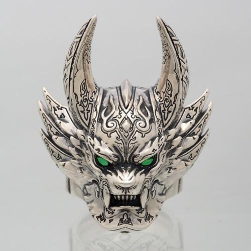 牙狼 GARO 黄金騎士GAROリング シルバー ノーマルver ガロ シルバー