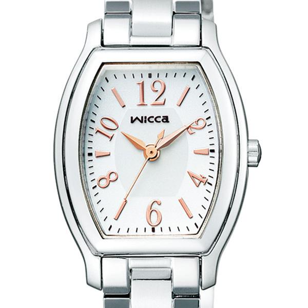 wicca（ウィッカ） シチズン ソーラーテック ステンレス トノー型