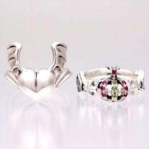 美品 ジャップ工房 Barbara コロネイテッドクラウンリング K18