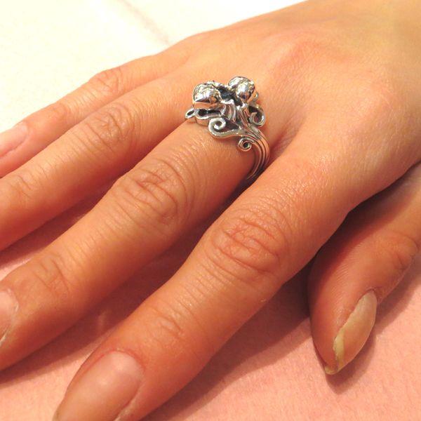 Barbara バーバラ シルバー リング カスタム シルバー925 バーバラ Barbara 指輪 シルフィード ツインズ リング 正規品 PB