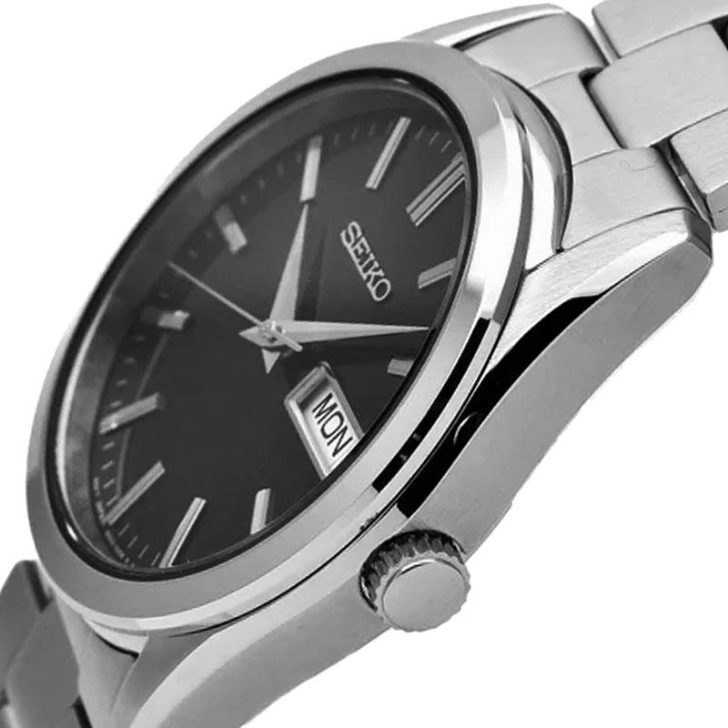 SEIKO SELECTION セイコーセレクション 電池式クオーツ ブラック文字盤