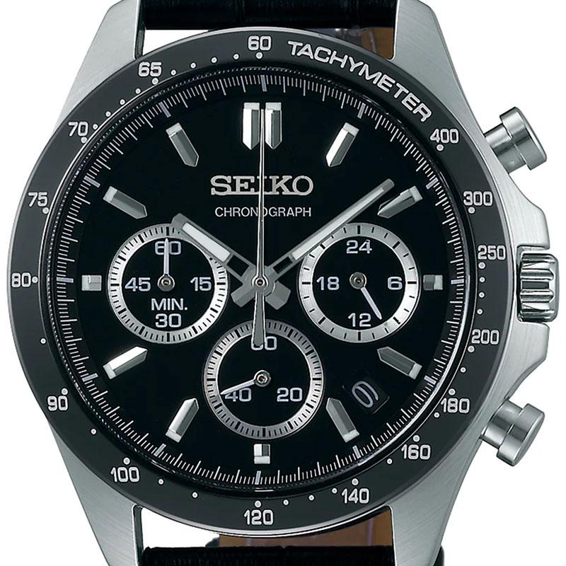 再　値下げ セイコー　クロノグラフ　クォーツ　SBTR021　電池交換済み SEIKO SELECTION セイコーセレクション 電池式クオーツ クロノグラフ