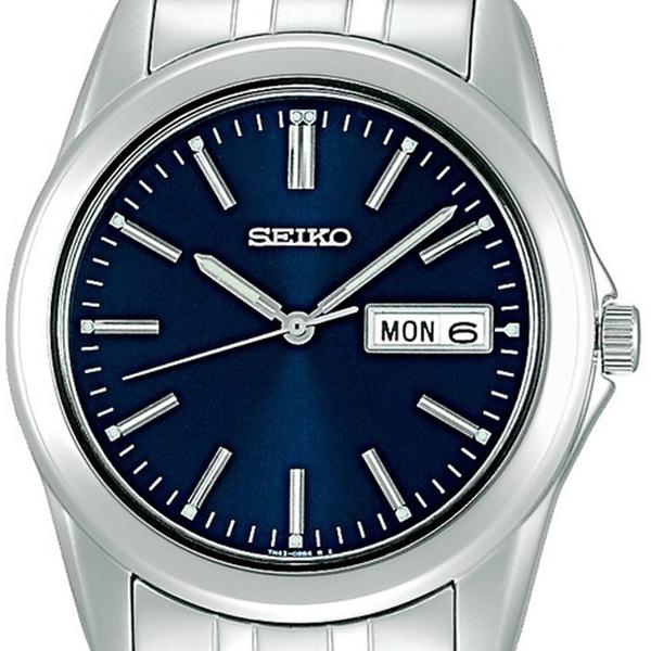 SEIKO SELECTION セイコーセレクション クオーツ ブルー文字盤 日付