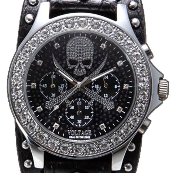 VOLTAGE ヴォルテージ SENTINEL9 センチネル9 ブラック クロノグラフ