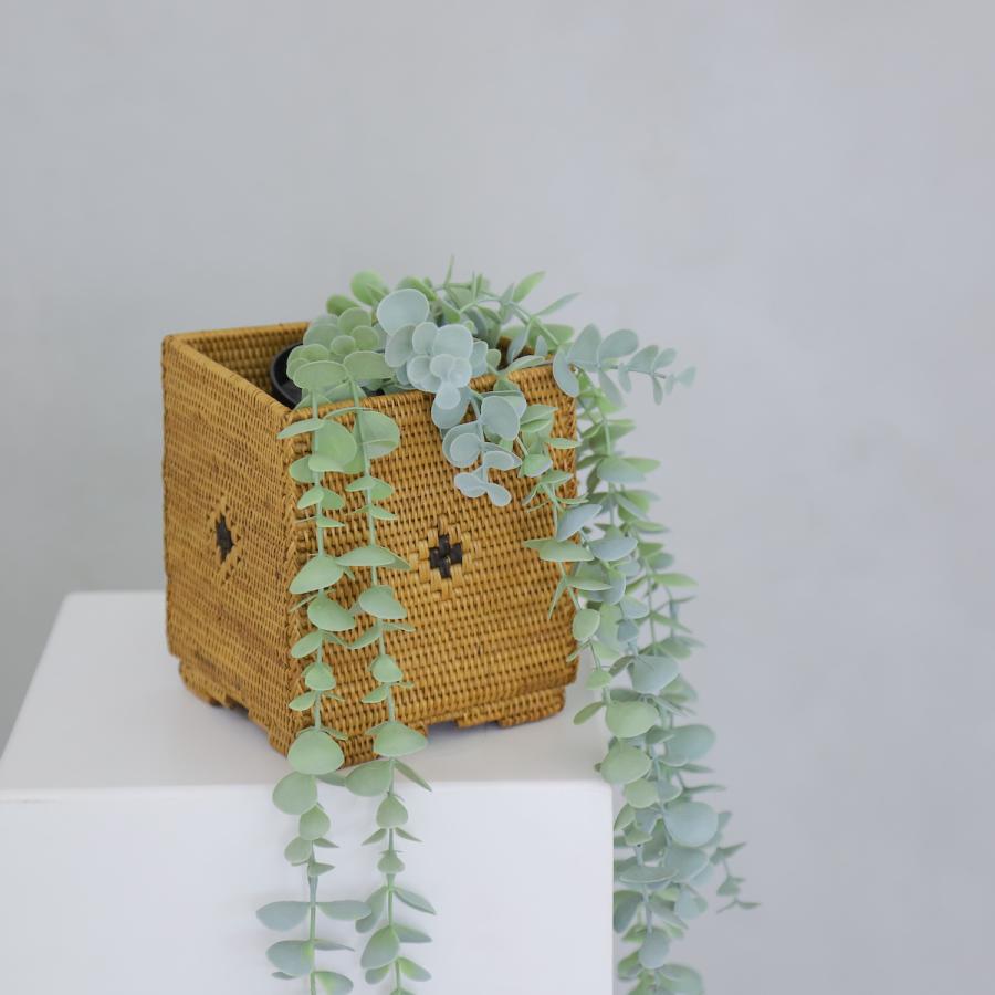 アタ 小物入れ 手編み バリ島 天然素材 伝統工芸 Rosily BOX351 |  | 08
